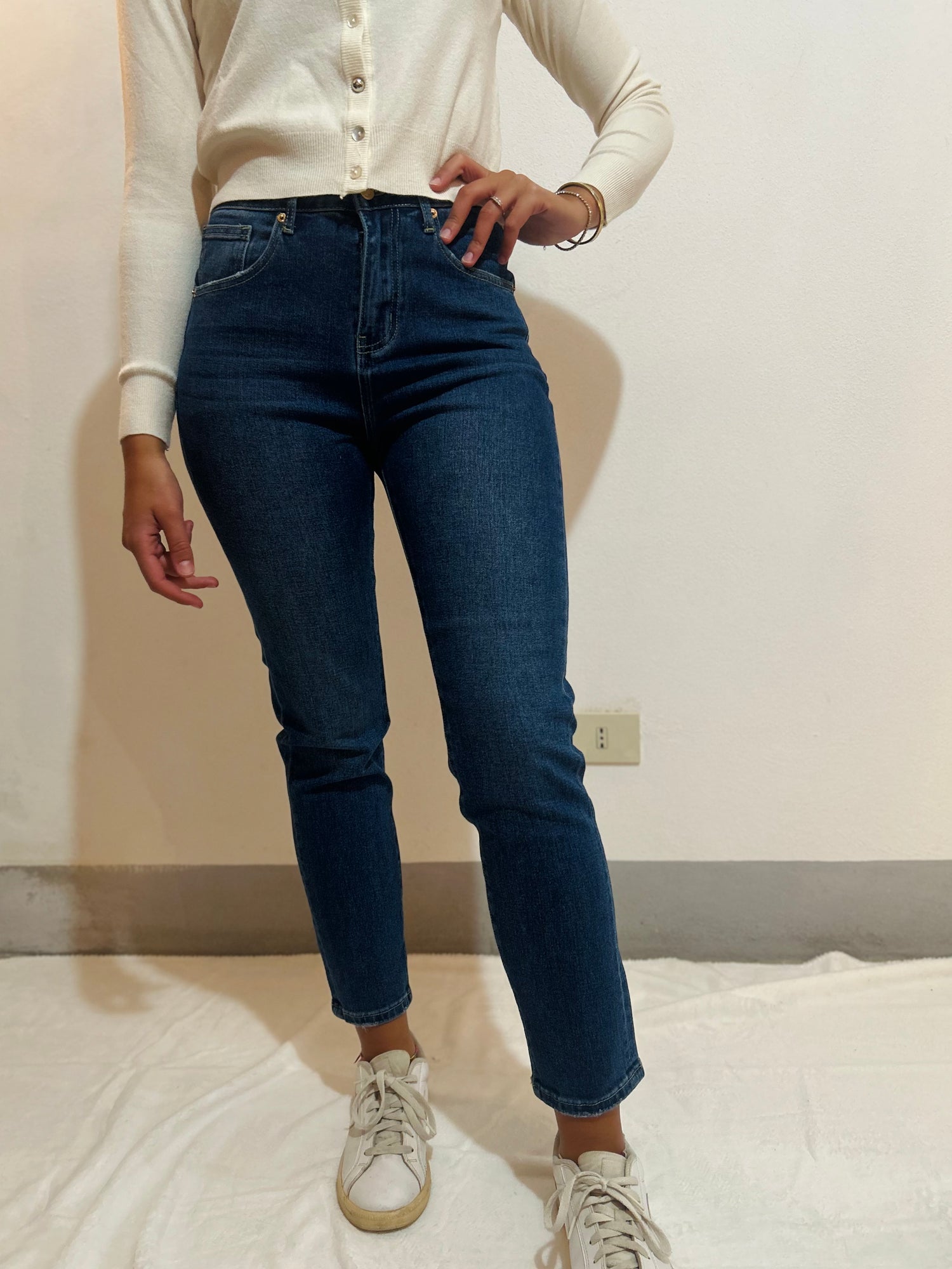 Jeans Ofelia White Wise